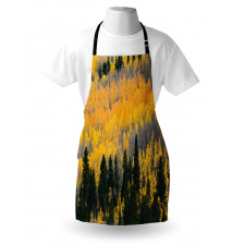 Colorful Aspen Trees USA Apron