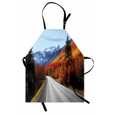 Highway Countryside Travel Apron