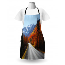 Highway Countryside Travel Apron