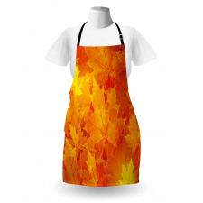 Maple Botany Foliage Leaf Apron