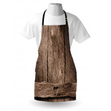 Heart on Wood Apron