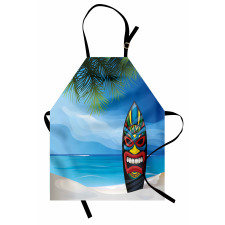 Tiki Surfboard Apron