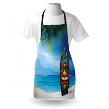 Tiki Surfboard Apron