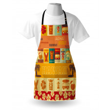 Old Travel Cards Apron