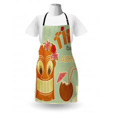 Drink Mask Flora Apron