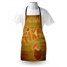 Wood Plank Aloha Apron