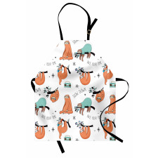 Sloths on Branches Apron