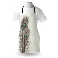 Feathers of Exotic Bird Apron