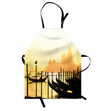 Romantic City at Sunrise Apron