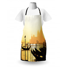 Romantic City at Sunrise Apron