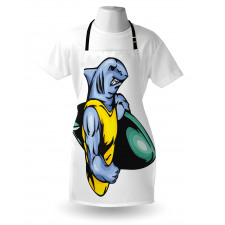 Grumpy Surfer Muscle Body Apron