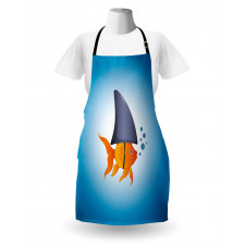 Little Fish Wearing Fin Apron