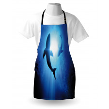 Fishes Circling in Ocean Apron