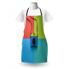 Retro Camera Hipster Apron