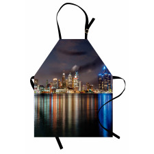 Night Time Cityscape Apron