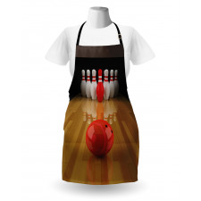 Red Skittle Ball Apron