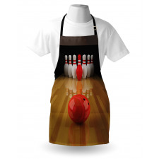 Red Skittle Ball Apron