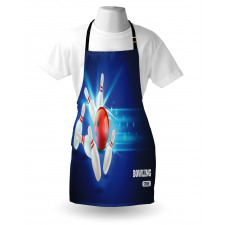 Strike Red Ball Pins Apron