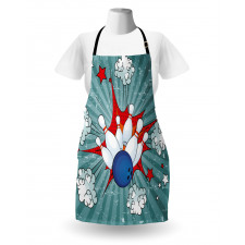 Retro Comic Blast Apron