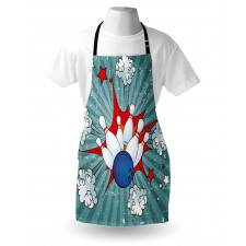 Retro Comic Blast Apron