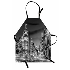 Madrid at Night Apron