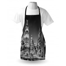 Madrid at Night Apron