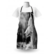 Wolf Portrait Apron