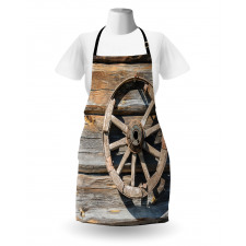 Log Wall Cart Apron