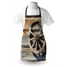 Log Wall Cart Apron