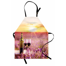 Blooming Lavender Picnic Apron