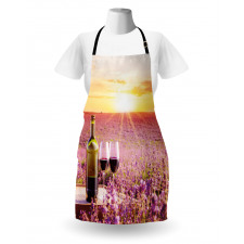 Blooming Lavender Picnic Apron