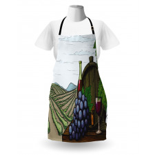 Views of Vineyards Grapes Apron