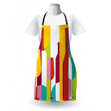 Colorful Abstract Drinks Apron