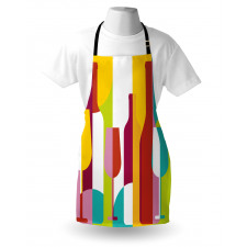 Colorful Abstract Drinks Apron