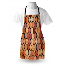 Random Used Wine Corks Apron