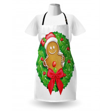 Xmas Wreath Apron