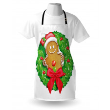 Xmas Wreath Apron