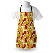 Juicy Ripe Fruits Leafage Apron