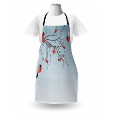 Bullfinch Birds Branches Apron