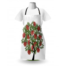 Tree Full of Fruits Art Apron