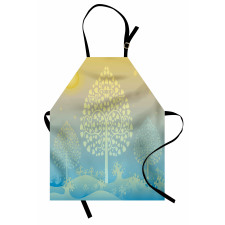 Oriental Trees Thai Design Apron