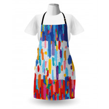 Colorful Abstract Painting Apron