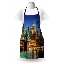 New York at Night Bridge Apron