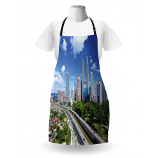 Kuala Lumpur in Clear Day Apron