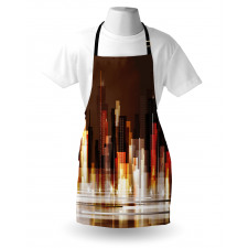 Abstract Urban Downtown Apron