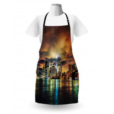 Fantasy Sky NYC Sunset Apron