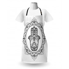 Mehndi Mandala Oriental Apron