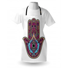 Doodle Swirls Evil Eye Apron