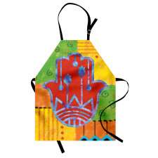 Colorful Frame Tribal Apron