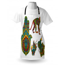 Mehndi Style Apron